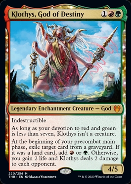 Klothys, God of Destiny Theros Beyond Death